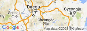 Gyeongsan Si map